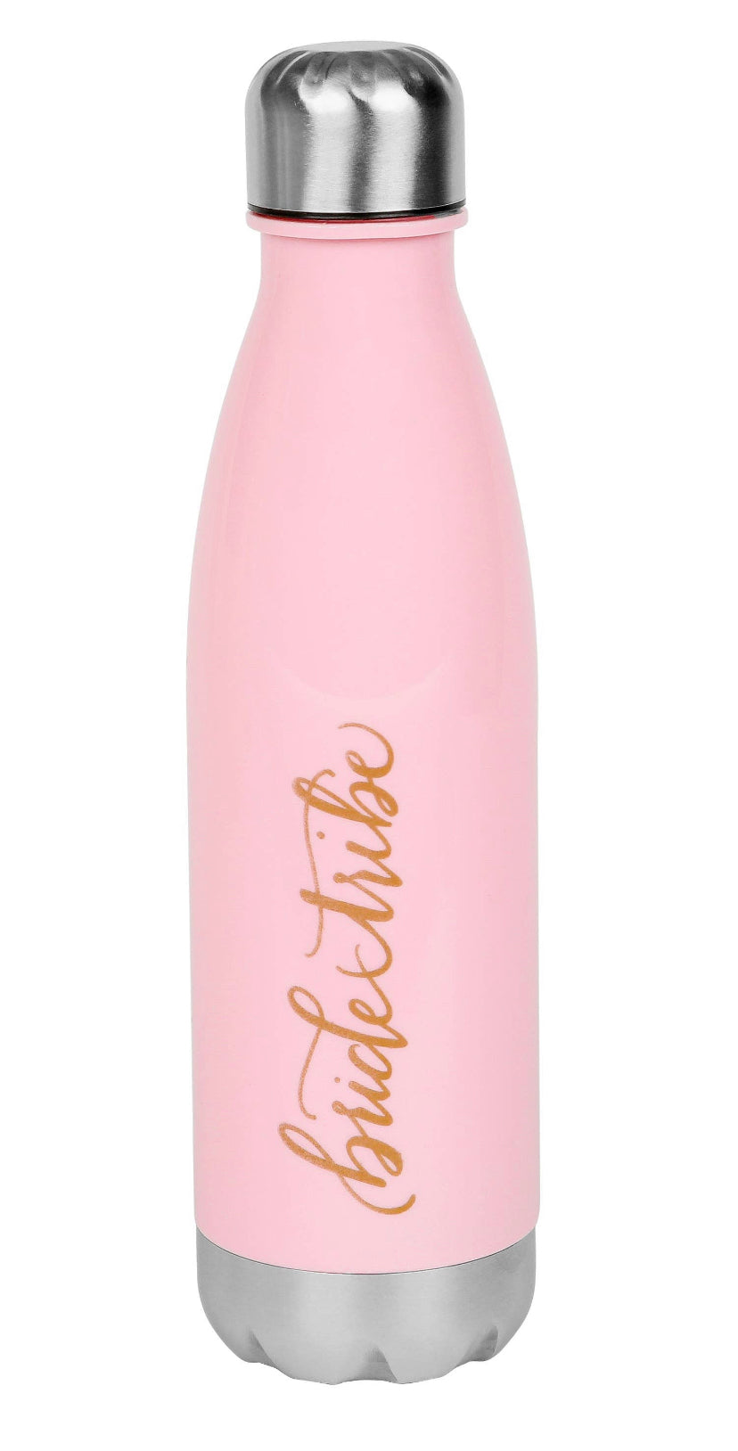 Botella de agua Pink Ride Tribe de 17 oz