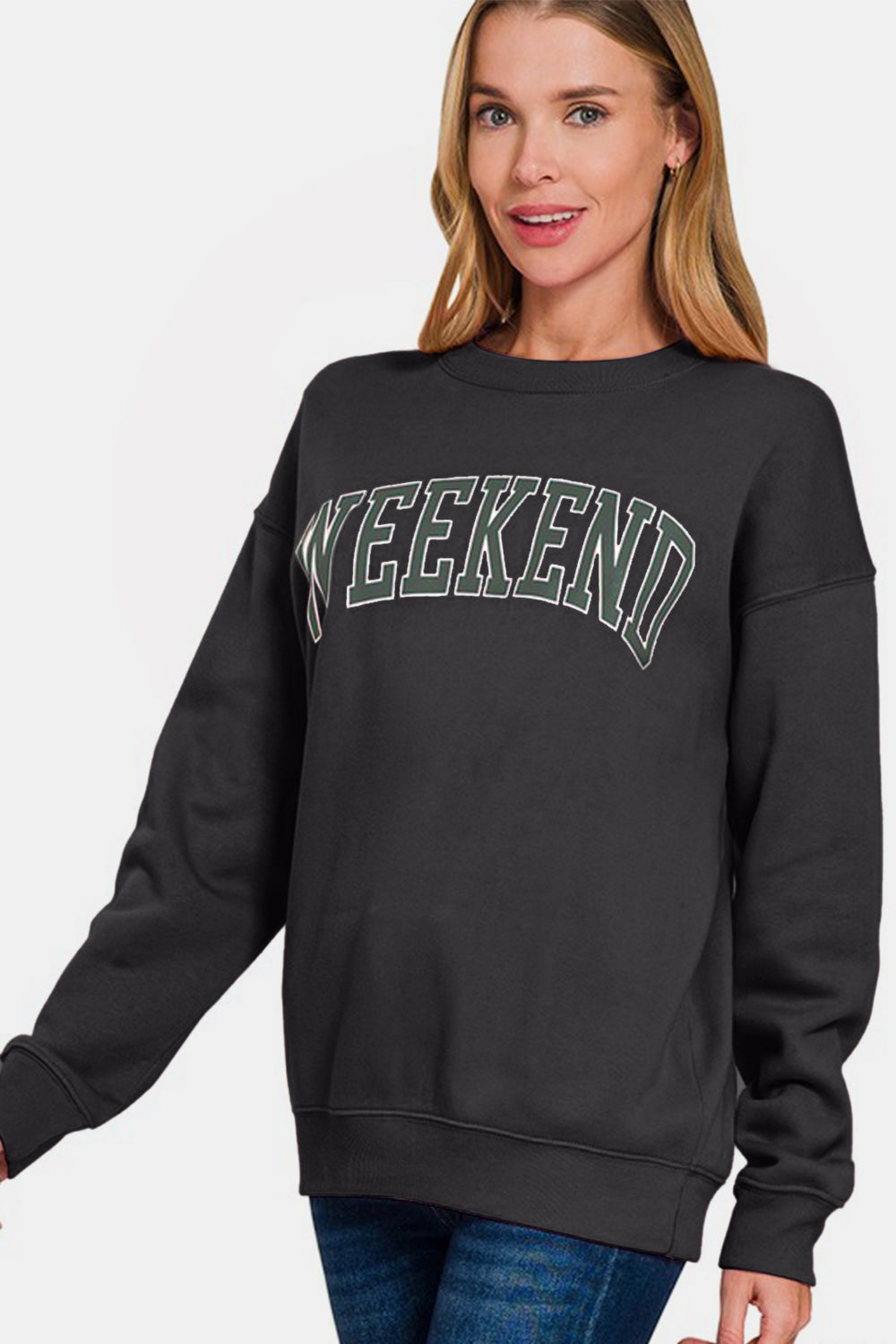 WEEKEND Dropped Shoulder Sweatshirt