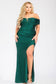 Off The Shoulder Curve Size Occasion Dress