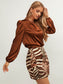 One Shoulder Long Sleeve Blouse