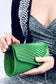 Green Envelope Clutch Bag