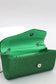 Green Envelope Clutch Bag