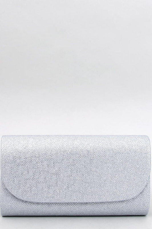 Silver Envelope Clutch Bag