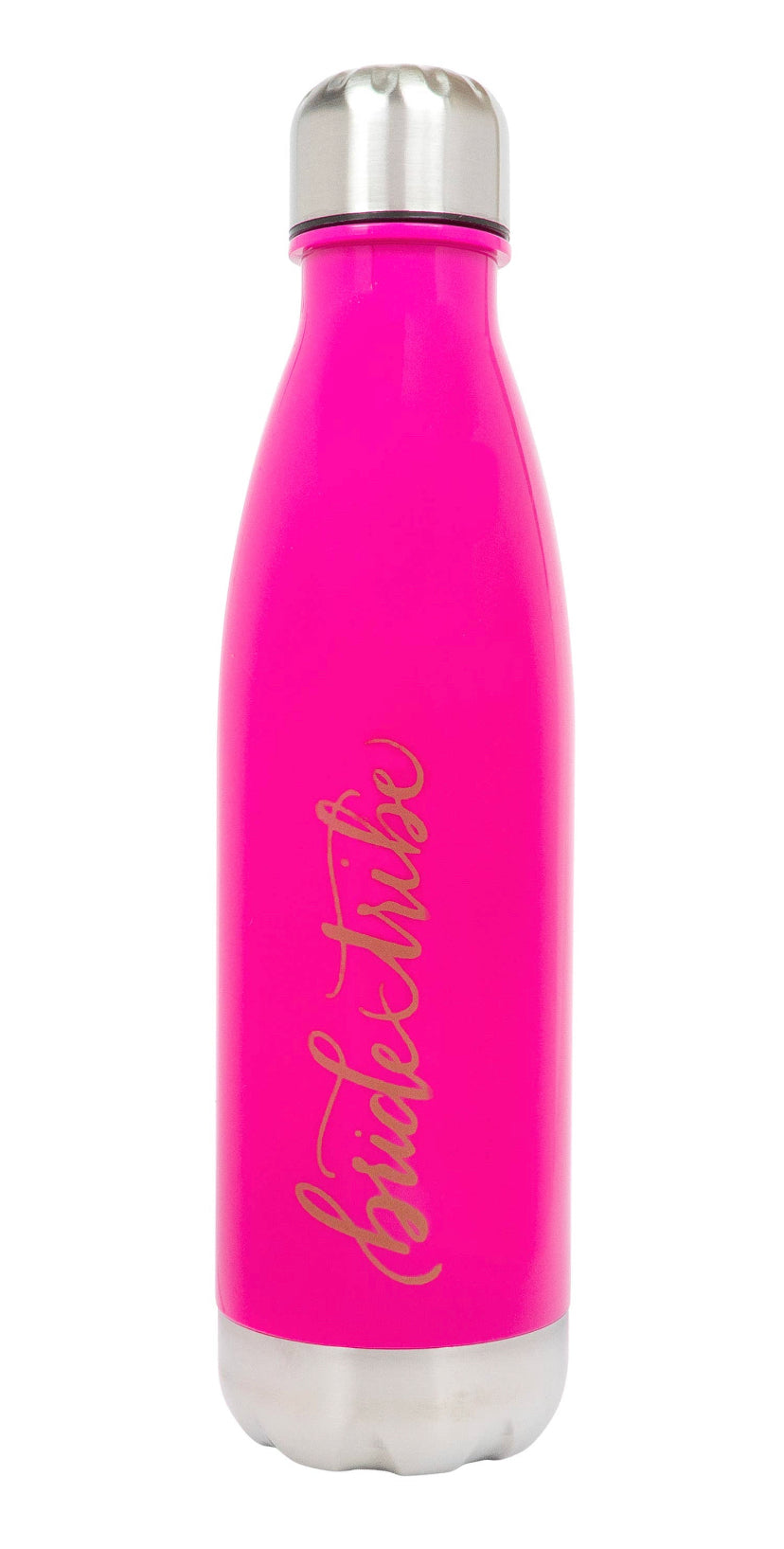 17oz Pink Ride Tribe Water Bottle