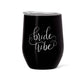 16oz. Stainless Steel Black Bride Tribe Wine & Coffee Tumbler